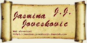Jasmina Jovešković vizit kartica